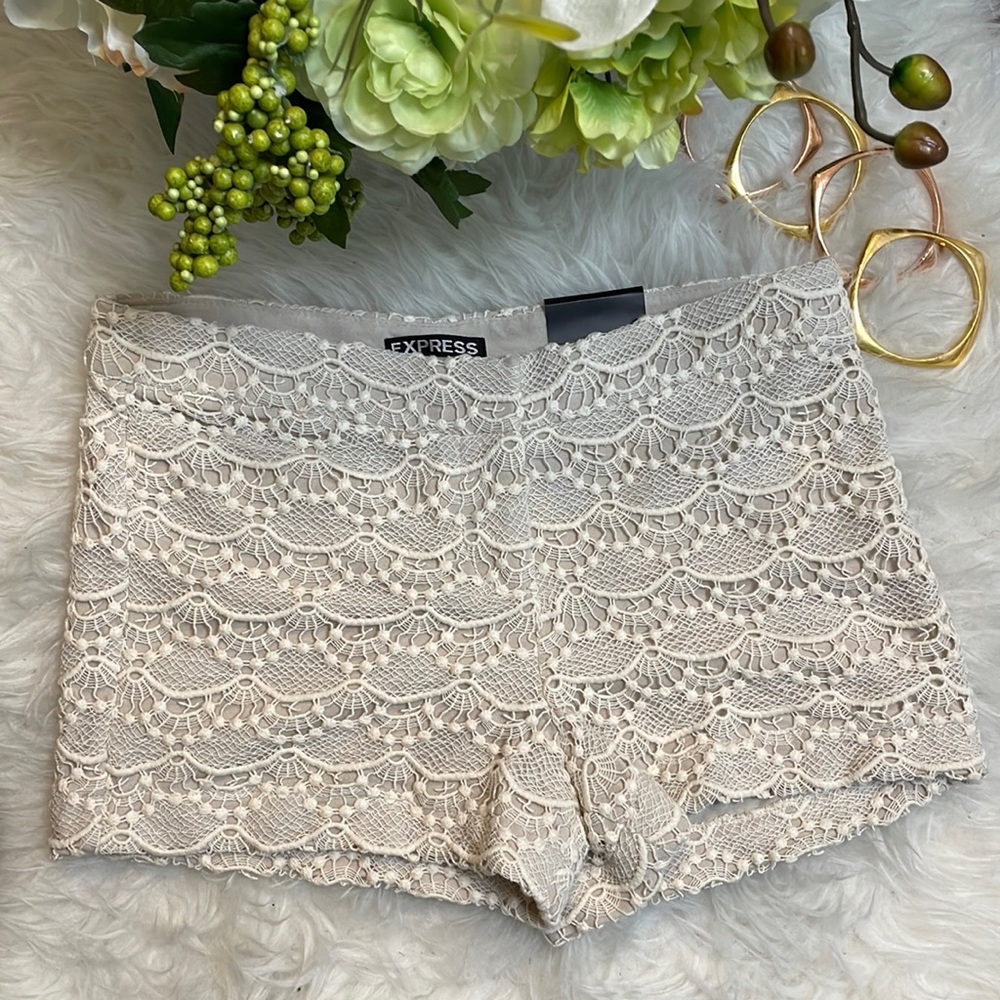Express Crochet Shorts